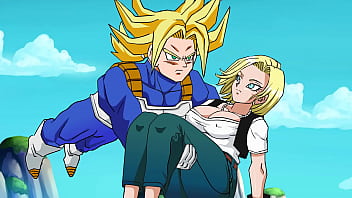 Rescuing Android 18   Hentai Animated Video