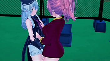 Altina Orion Gets Her Pussy Eaten Out By Classmate Juna Crawford Before Tribbing   Trails Of Cold Steel Lesbian Hentai.