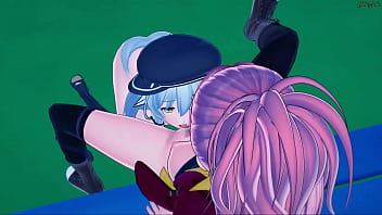Altina Orion Gets Her Pussy Eaten Out By Classmate Juna Crawford Before Tribbing   Trails Of Cold Steel Lesbian Hentai.