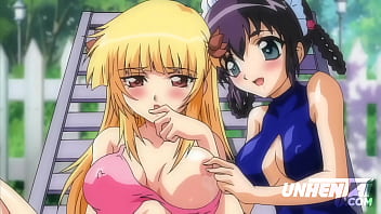 Futanari Lesbian Threesome At Pool Party! Hentai