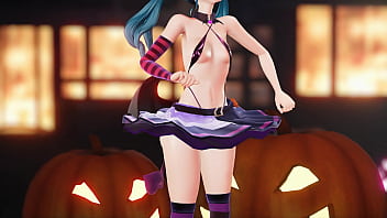 Hatsune Miku Has A Good Time Dancing And Masturbating   By [dec]