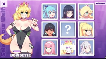 Waifu Hub [PornPlay Parody Hentai Game] Bowsette Couch Casting   Part1