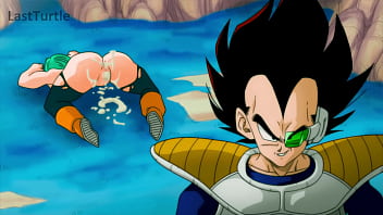 BULMA MASTURBATION AND THEN VEGETTA APPEARS JUST TO FUCK HER ON NAMEK #6
