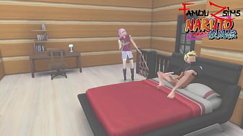 SAKURA Discovers Jerking Off And Gets Very Horny. [Naruto XXX] More At FAMOUZSIMS.COM