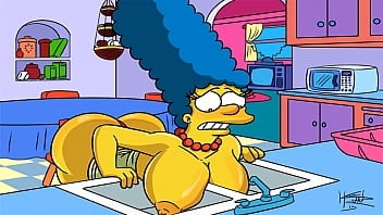 The Simpsons Hentai   Marge Sexy (GIF)