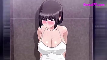 Brunette Hentai Bitch Need Cock And Fuck In Public Bathroom