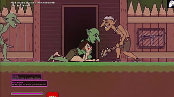 Captivity | Stage 3 | Naked Female Survivor Fights Her Way Through Horny Goblins But Fails And Gets Fucked Hard Swallowing Liters Of Cum | Hentai Game Gameplay P3
