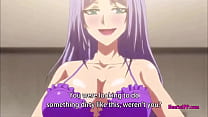 Lucky Day For Virgin Boy With Crazy Purple Hair Babe In The Park   Hentai Uncensored