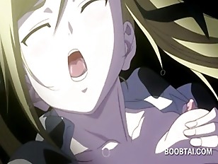 Sensual Anime  Babe Giving Her Coed A Boner