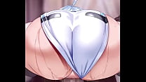 「Short Stacked And Thicc Backed」by Nyamota [Hyperdimension Neptunia Animated Hentai]