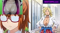Slutty Hentai Girls Take Anal Virginity Teen Boy