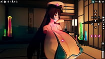 Kadobu [ Weird Hentai Game Pornplay ] Ep.1 A Half Train Half Human With Gigantic Tits Is Training Dildo Cocks