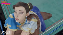 Street Fighter Chun Li Fucks Hard In The Ring Hentai 3D