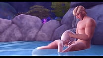 Frozen Betrayal 2   Elsa And Kristoff Public Sex In The Wild   3d Hentai