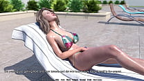 A Wife And StepMother (AWAM) #14a   Sunbath With Sam   3d Hentai, Animation, Porn Games