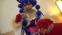 【Hentai Cosplay】Sex With A Cute Blue Haired Cosplayer. Soaking Wet With A Lot Of Squirting.   Intro