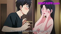 Hot Brunette MILF Fuck With Stepson   Hentai Uncensored