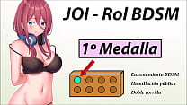 JOI Aventura Rol Hentai   Primera Medalla BDSM   En Español