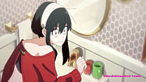 Step Sister Offers Bro A Special Wash In The Shower   UNCENSORED HENTAI