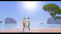 Beach Walk With Taylor And Joe   3d Hentai   Preview Version